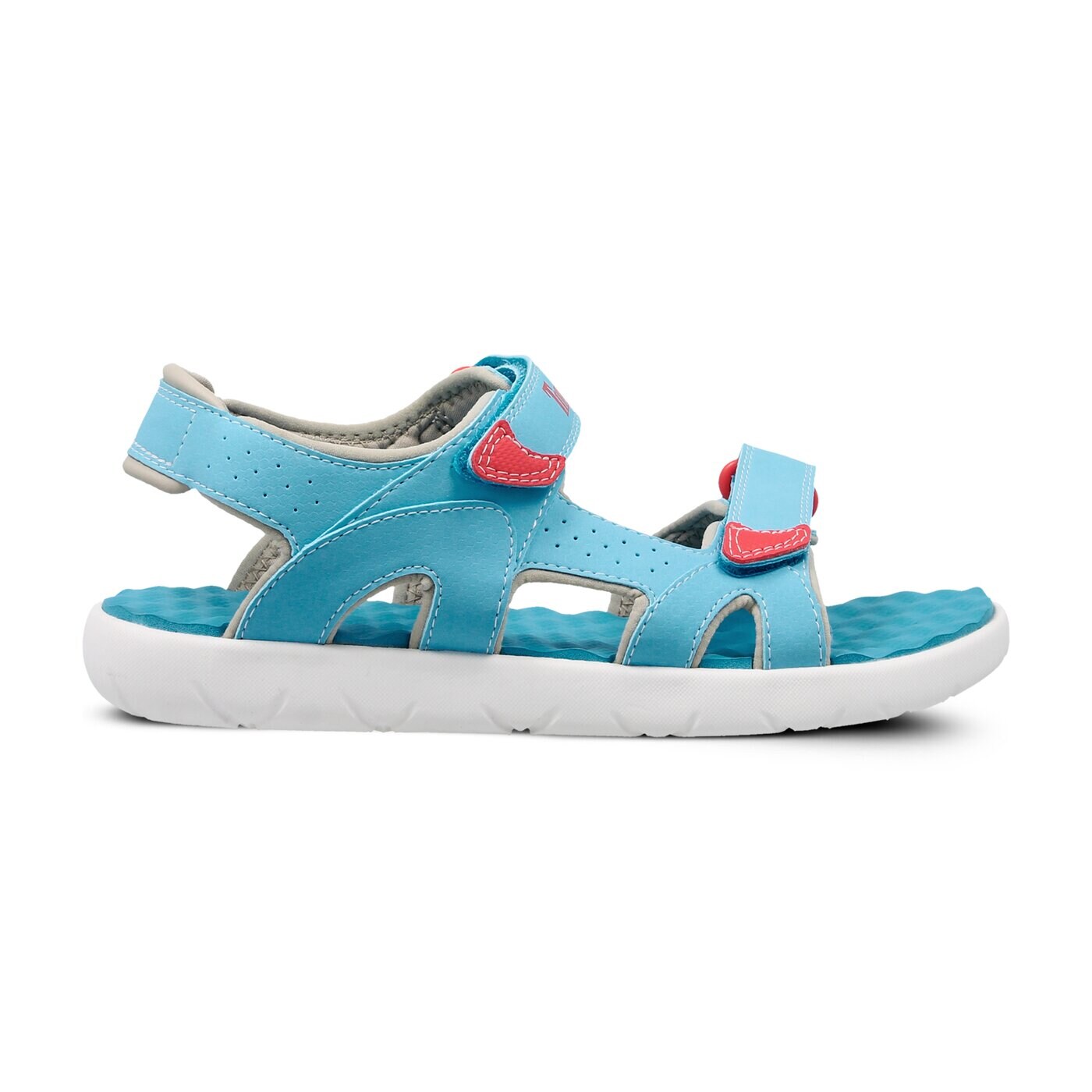 Dziecięce sandały / klapki TIMBERLAND PERKINS ROW 2-STRAP a1qg7 kolor niebieski