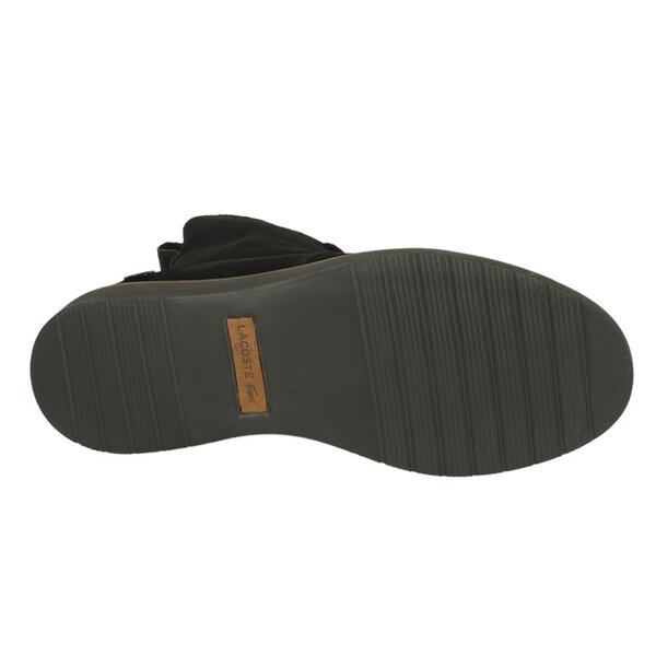 Damskie botki / sztyblety LACOSTE BAYLEN 726srw0144024 kolor czarny