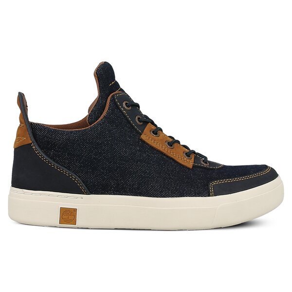 Damskie trampki TIMBERLAND AMHERST CANVAS CHUK KA a1fnj kolor granatowy