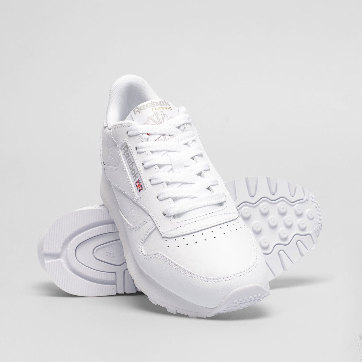 Damskie sneakersy (buty) REEBOK CLASSIC LEATHER 100008496 kolor biały