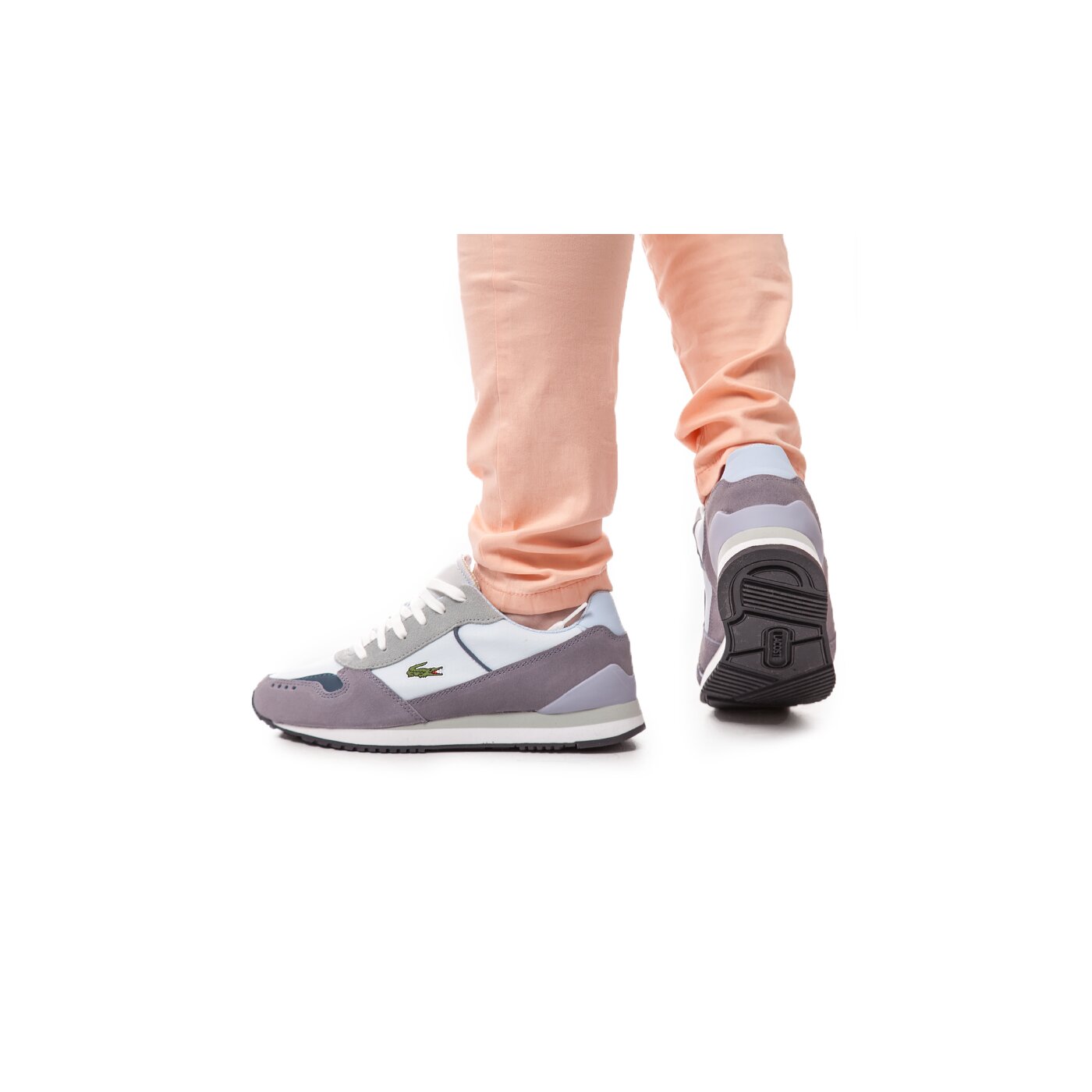 LACOSTE TRAJET MR  729lew1212435 kolor niebieski