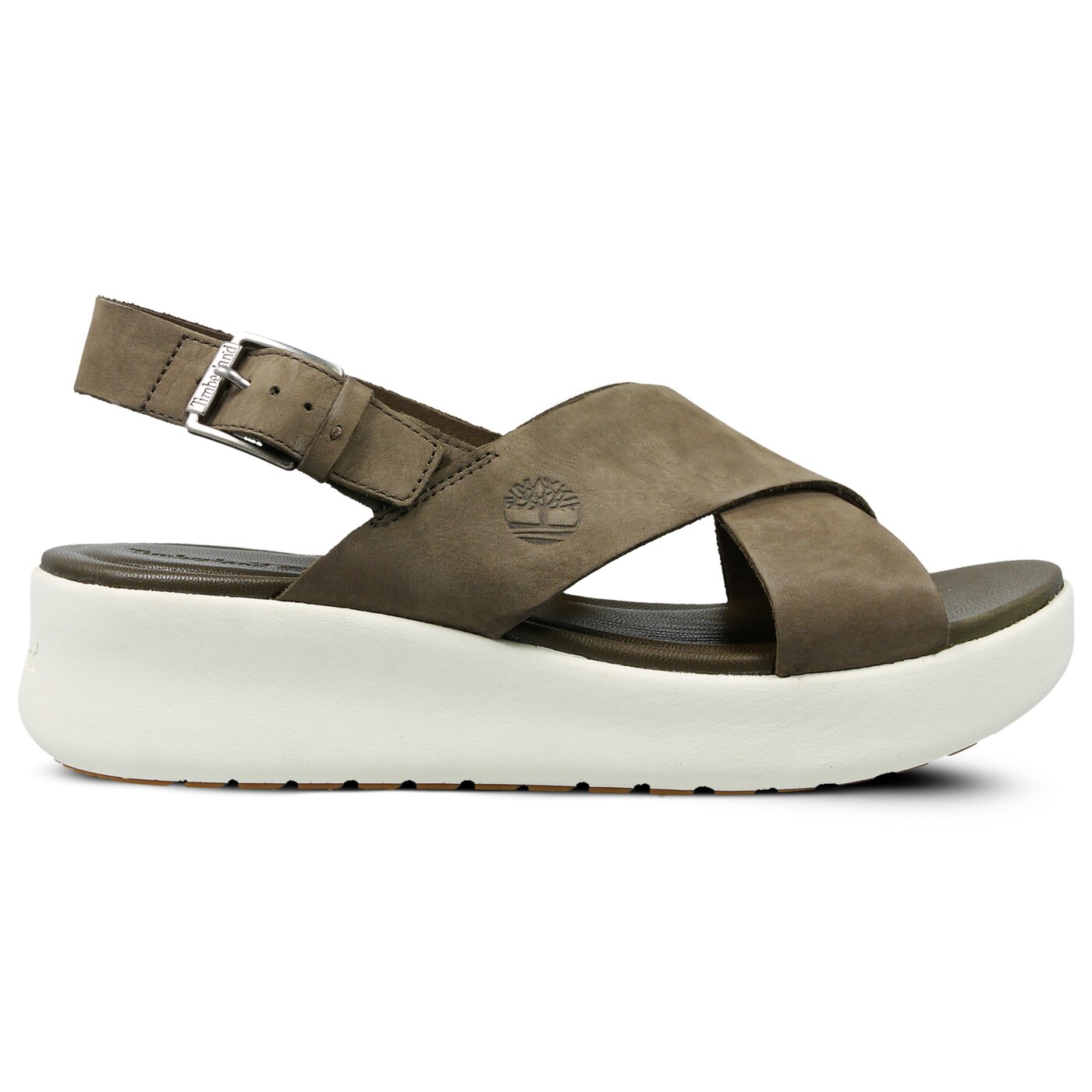 Damskie sandały TIMBERLAND LOS ANGELES WIND SLINGBAC ca1pfc kolor khaki