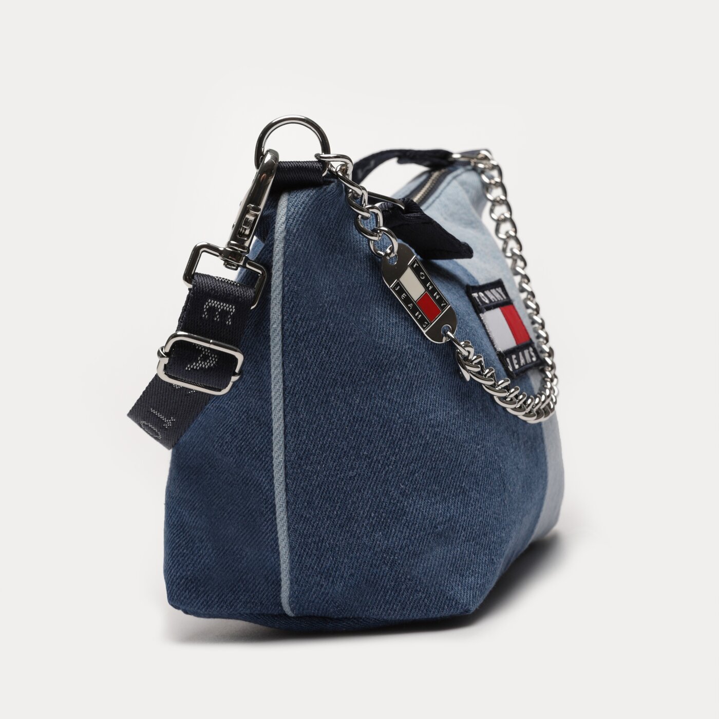 Damska torebka TOMMY HILFIGER TOREBKA TJW HERITAGE SHOULDER BAG DENIM aw0aw148220gy kolor multicolor