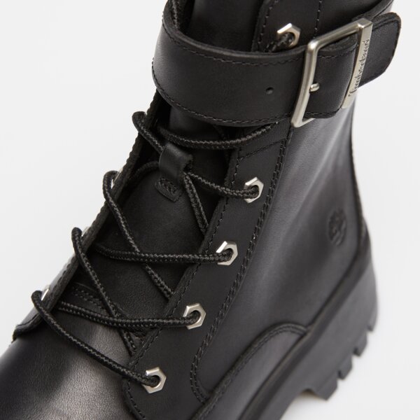 Damskie botki / sztyblety TIMBERLAND CORA VALLEY MID LACE UP BOOT  tb0a6fbww021 kolor czarny