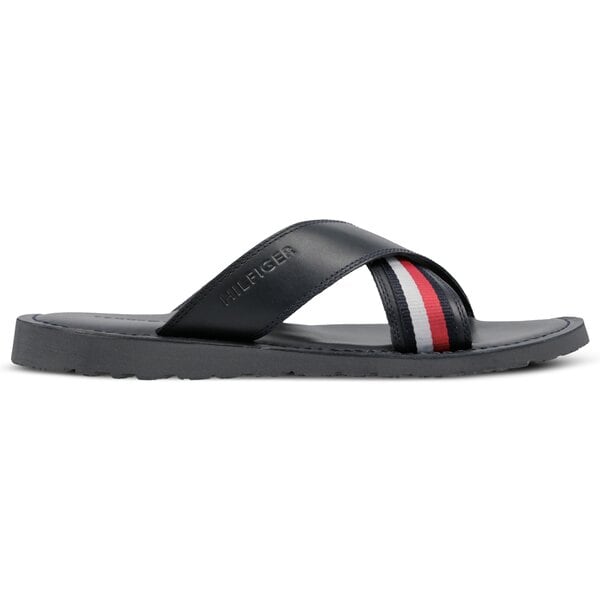 Męskie klapki TOMMY HILFIGER BARI 11C fm0fm02120403 kolor granatowy