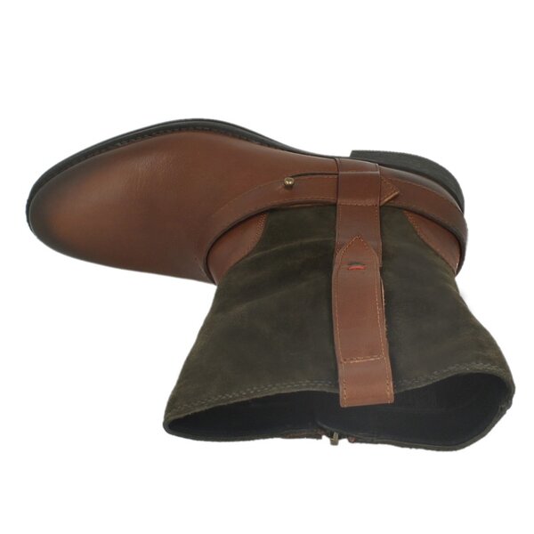 Damskie kozaki TOMMY HILFIGER HAMILTON 8 C  fw56816025310 kolor brązowy
