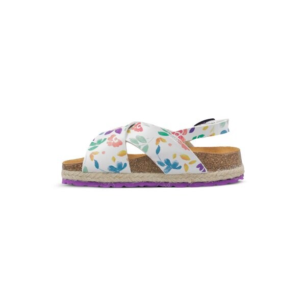 Dziecięce sandały / klapki PAEZ BIO CROSS FLOWERY 1932623b0702100 kolor biały