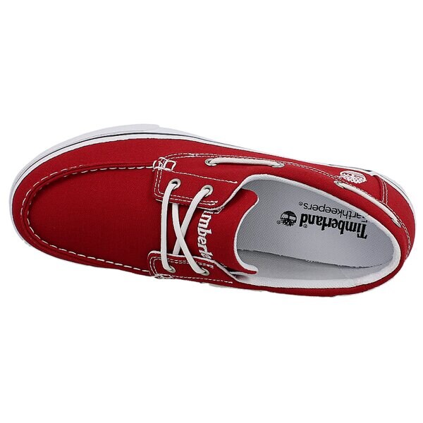Męskie mokasyny TIMBERLAND EK NEWMARKET BOAT OX 6152a kolor czerwony
