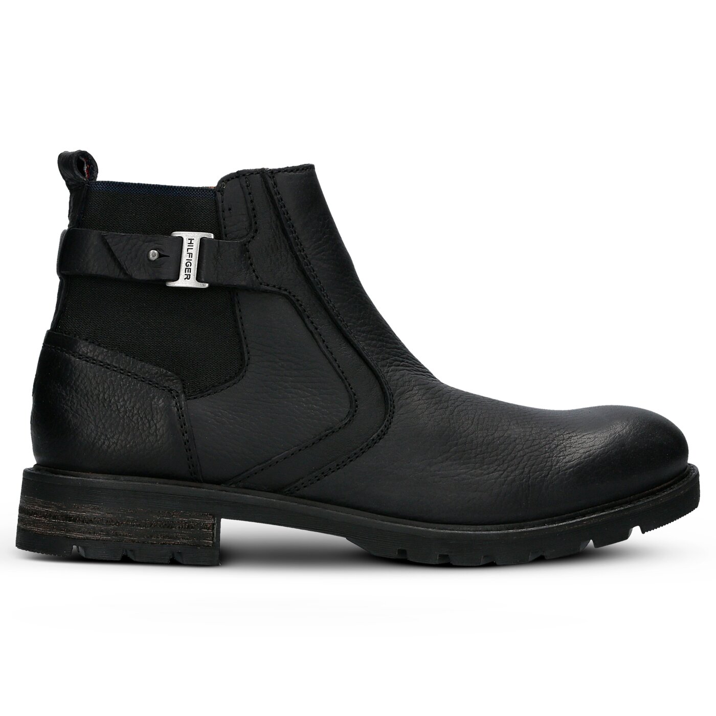 Męskie buty za kostkę TOMMY HILFIGER C2285URTIS 14A fm56821737990 kolor czarny