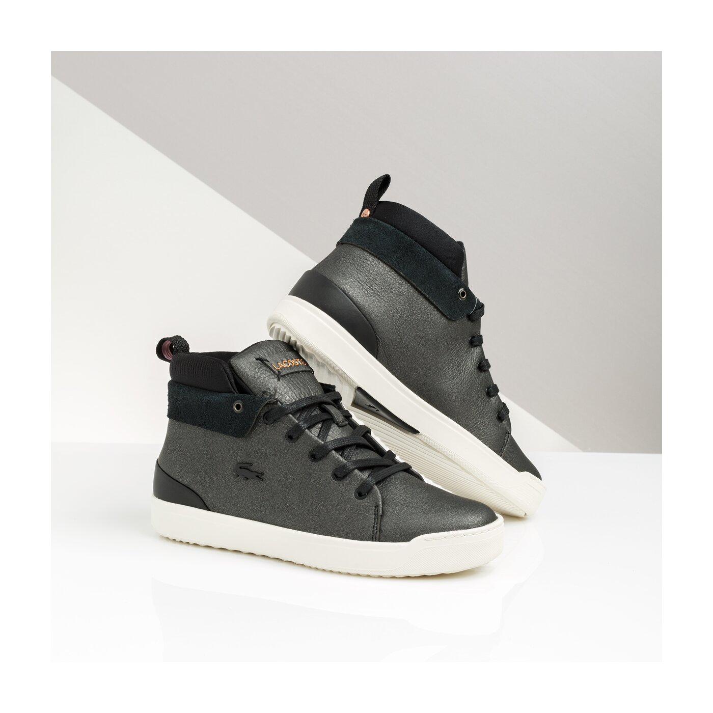 Damskie trampki LACOSTE EXPLORATEURCLASSIC3192CFA 738cfa0002454 kolor czarny