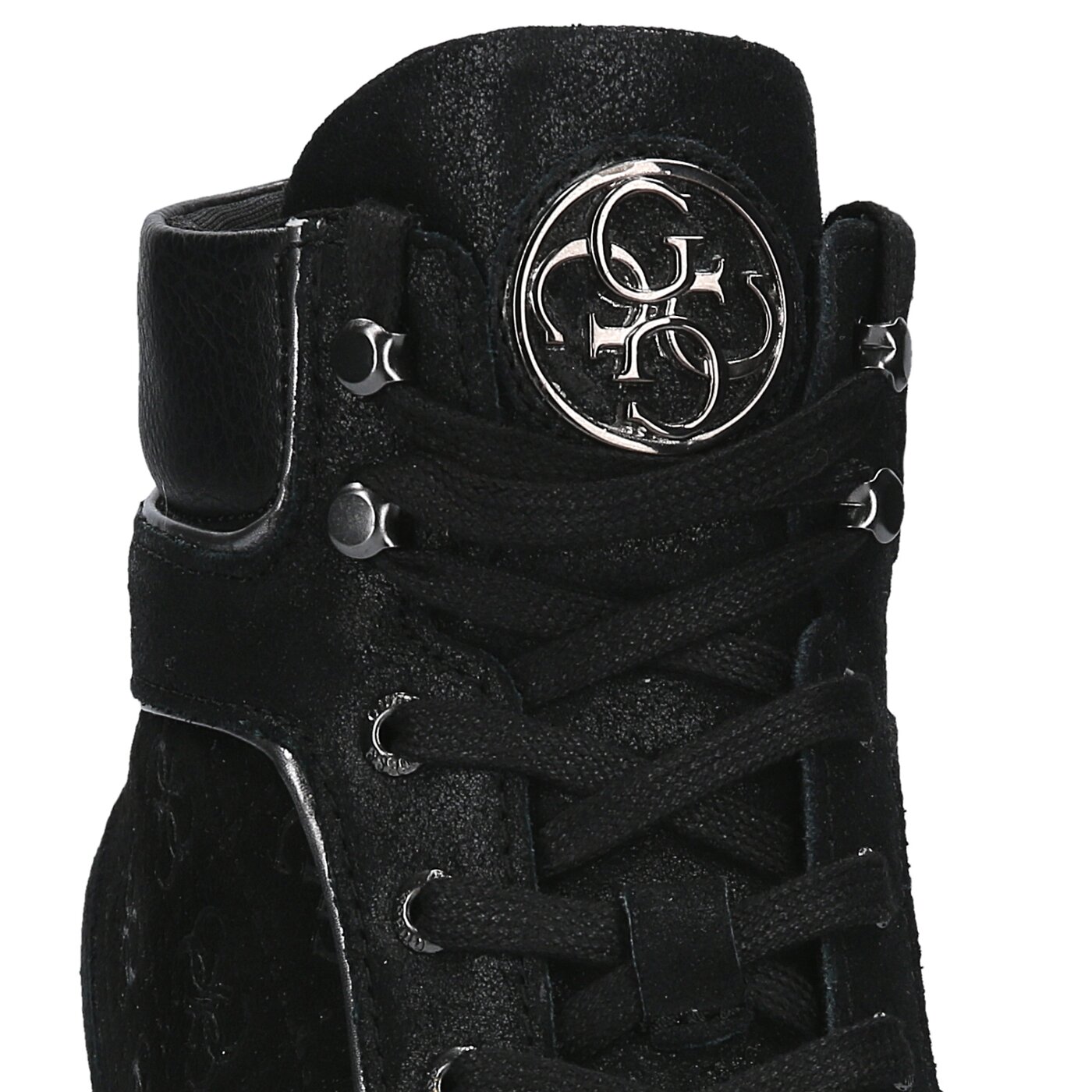 Damskie sneakersy (buty) GUESS FURR flfur4sup12blk kolor czarny