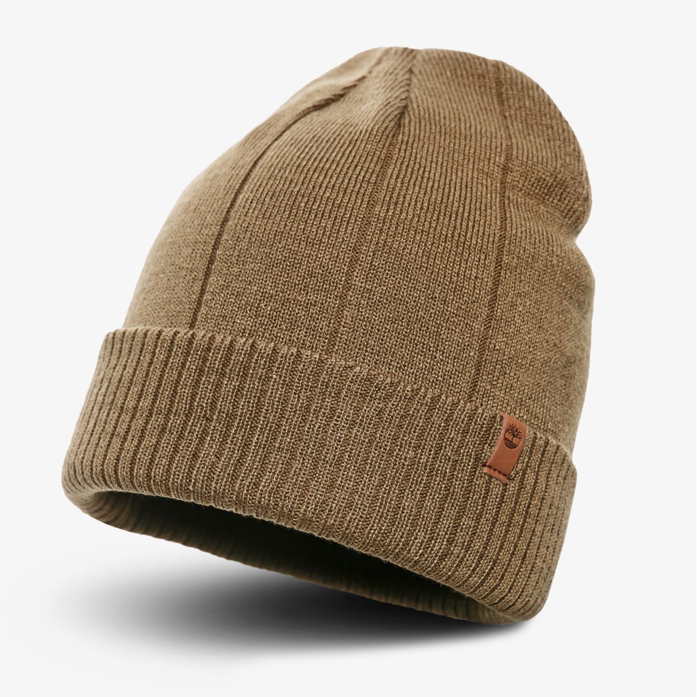 Męska czapka zimowa TIMBERLAND CZAPKA ZIMOWA HEATHERED RIBBED BEANIE tb0a1egya581 kolor khaki