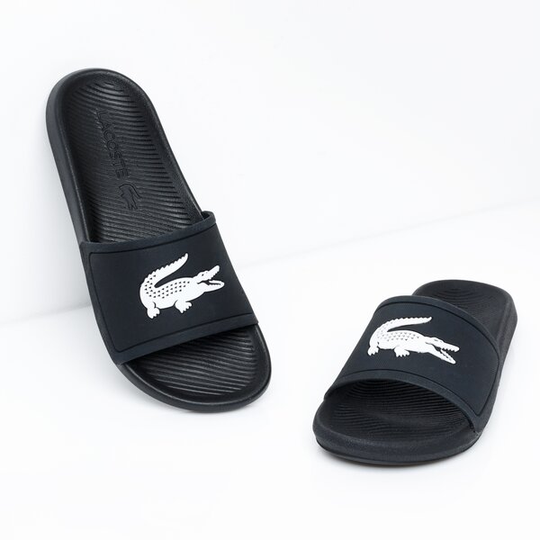 Męskie klapki LACOSTE CROCO SLIDE 119 1 CMA 737cma0018312 kolor czarny