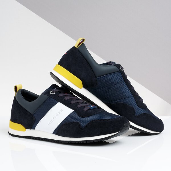 Męskie sneakersy (buty) TOMMY HILFIGER MAXWELL 11C18 fm0fm02042403 kolor granatowy