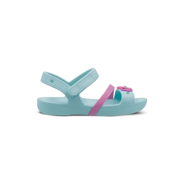 Dziecięce sandały / klapki CROCS LINA CHARM SANDAL K 2055304o9i kolor niebieski