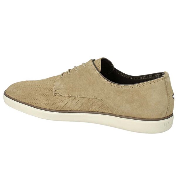 Męskie półbuty TOMMY HILFIGER G2285EORGE 1B1 fm56820602102 kolor beżowy