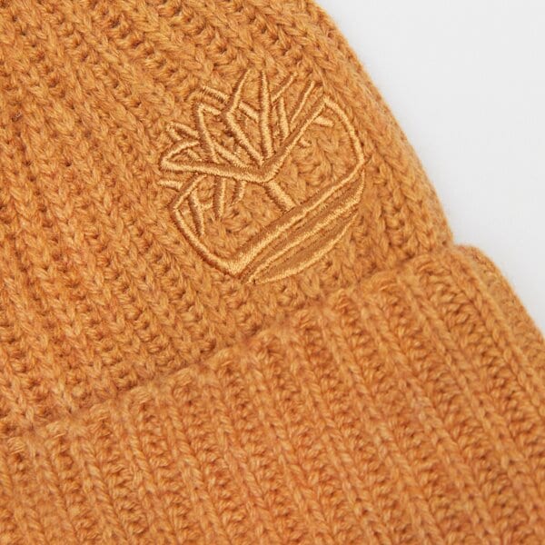 Damska czapka zimowa TIMBERLAND CZAPKA WOOL BEANIE tb0a66cj2311 kolor żółty
