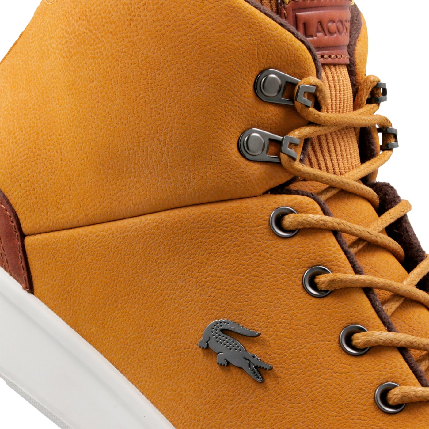 Męskie sneakersy (buty) LACOSTE EXPLORATEUR CLASSIC 318 2 736cam0026tb2 kolor żółty