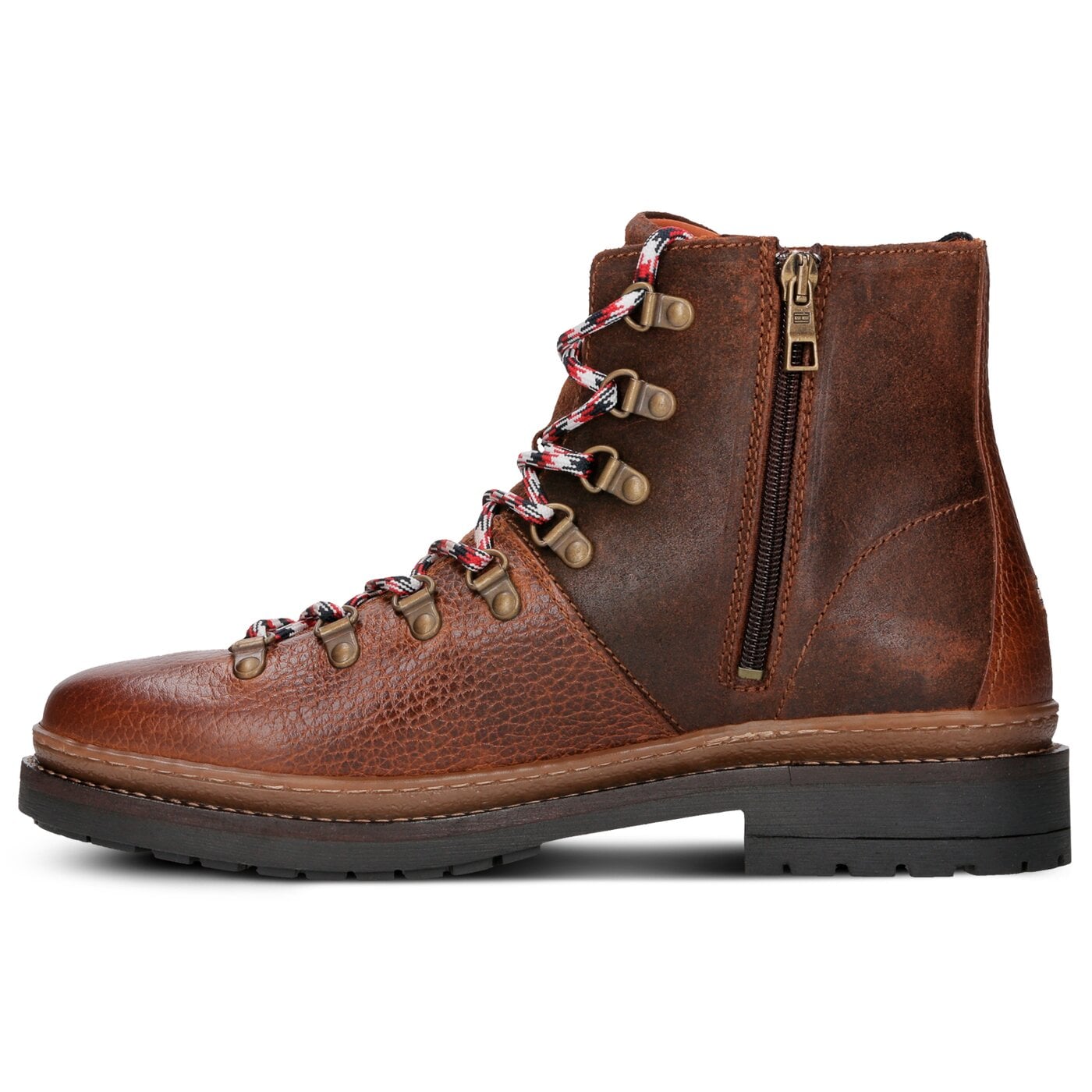 Męskie buty za kostkę TOMMY HILFIGER SOUTH 1C fm0fm01911606 kolor brązowy