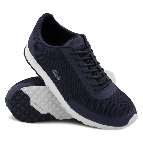 Damskie sneakersy (buty) LACOSTE HELAINE RUNNER 116 3 731spw0076092 kolor granatowy