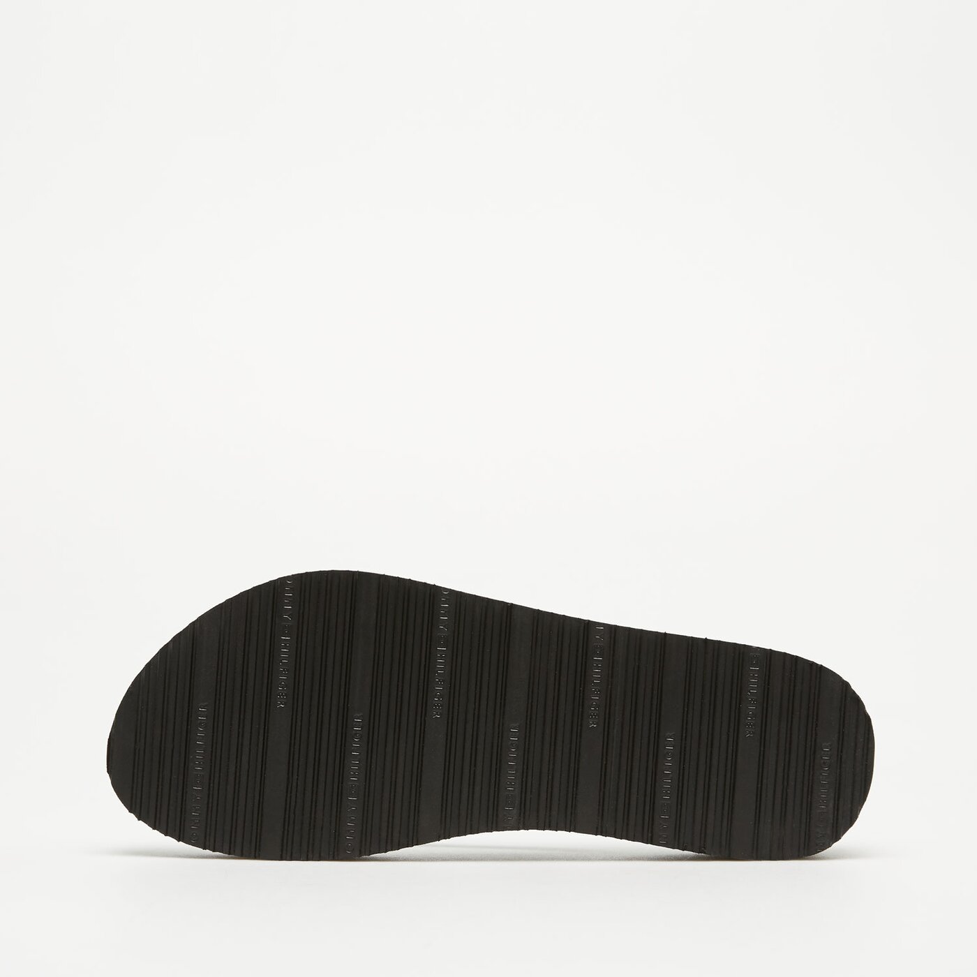 Damskie klapki TOMMY HILFIGER MONOGRAM BEACH SANDAL fw0fw07854bds kolor czarny