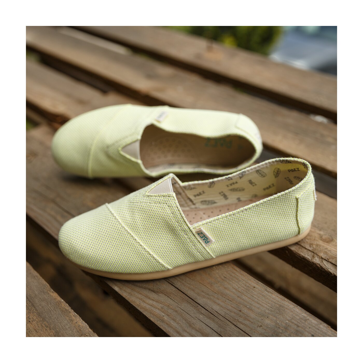 Damskie espadryle PAEZ ORIGINAL - PANAMA 1730501s14611 kolor żółty