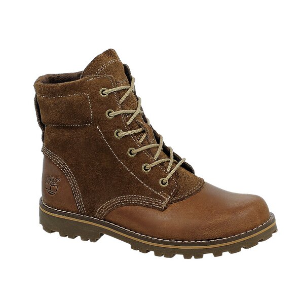 Dziecięce buty za kostkę TIMBERLAND ASPHALT TRAIL FTK 8475r kolor żółty