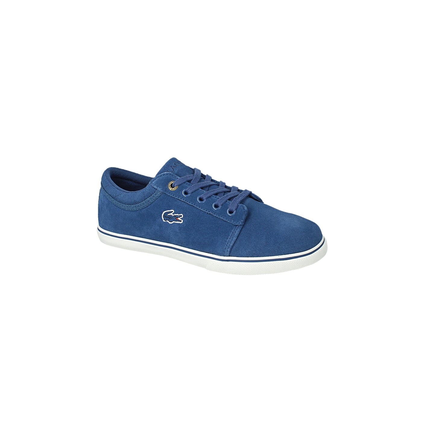 Damskie sneakersy (buty) LACOSTE VAULTSTAR SLEEK 730srw4113125 kolor niebieski