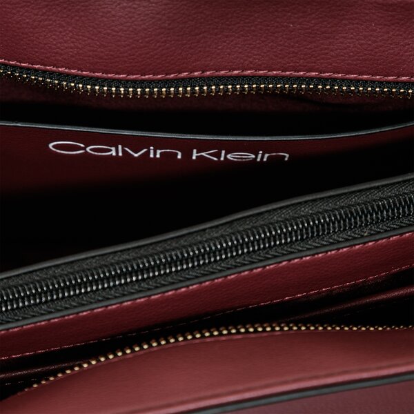 Damska torebka CALVIN KLEIN TOREBKA SHOPPER MD k60k607802gdu kolor bordowy