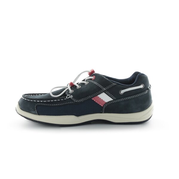 Dziecięce półbuty TIMBERLAND EK SPORT F/L BOAT OXFORD 52990k kolor granatowy