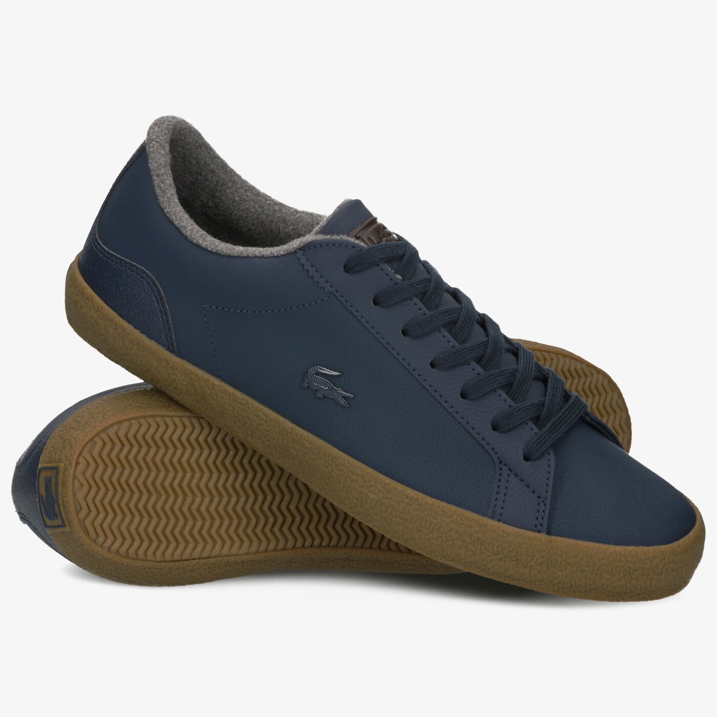 Męskie trampki LACOSTE LEROND 319 3 CMA 738cma0050gu1 kolor granatowy
