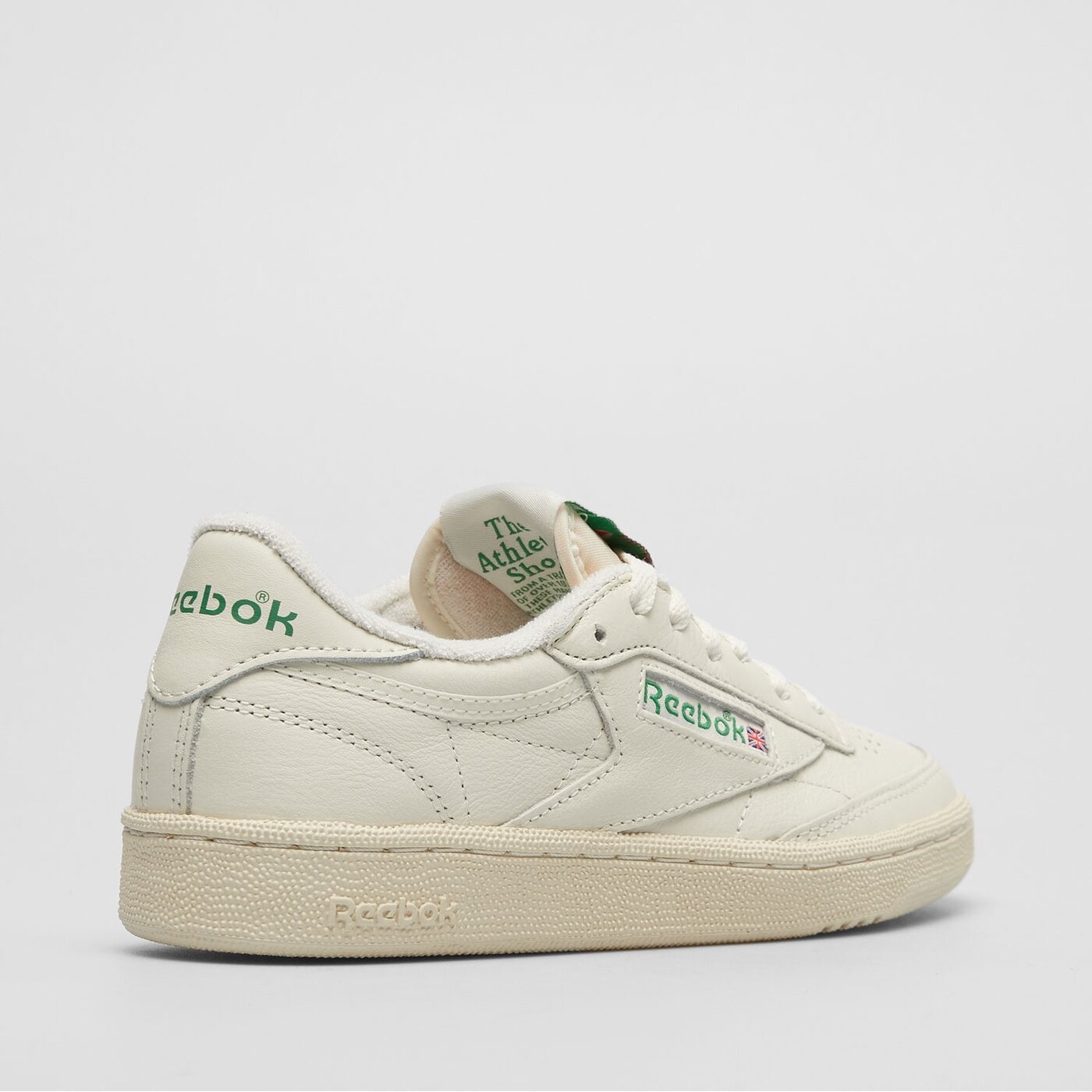 Damskie sneakersy (buty) REEBOK CLUB C 85 VINTAGE 100007797 kolor beżowy