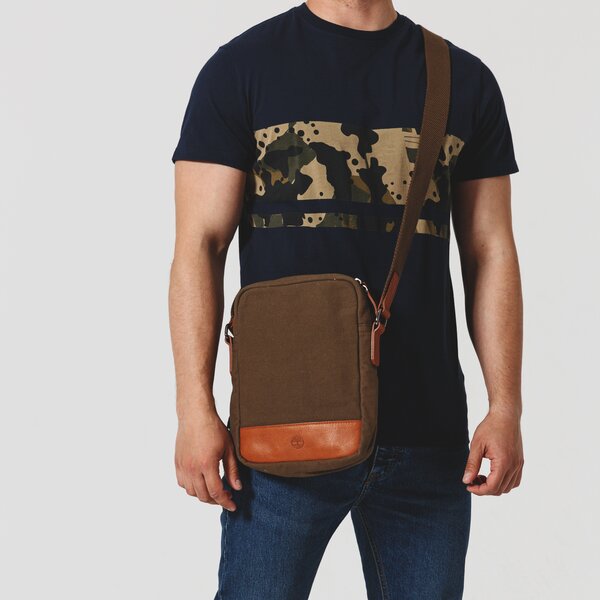 TIMBERLAND TORBA SMALL ITEMS BAG tb0a1cvv1101 kolor brązowy