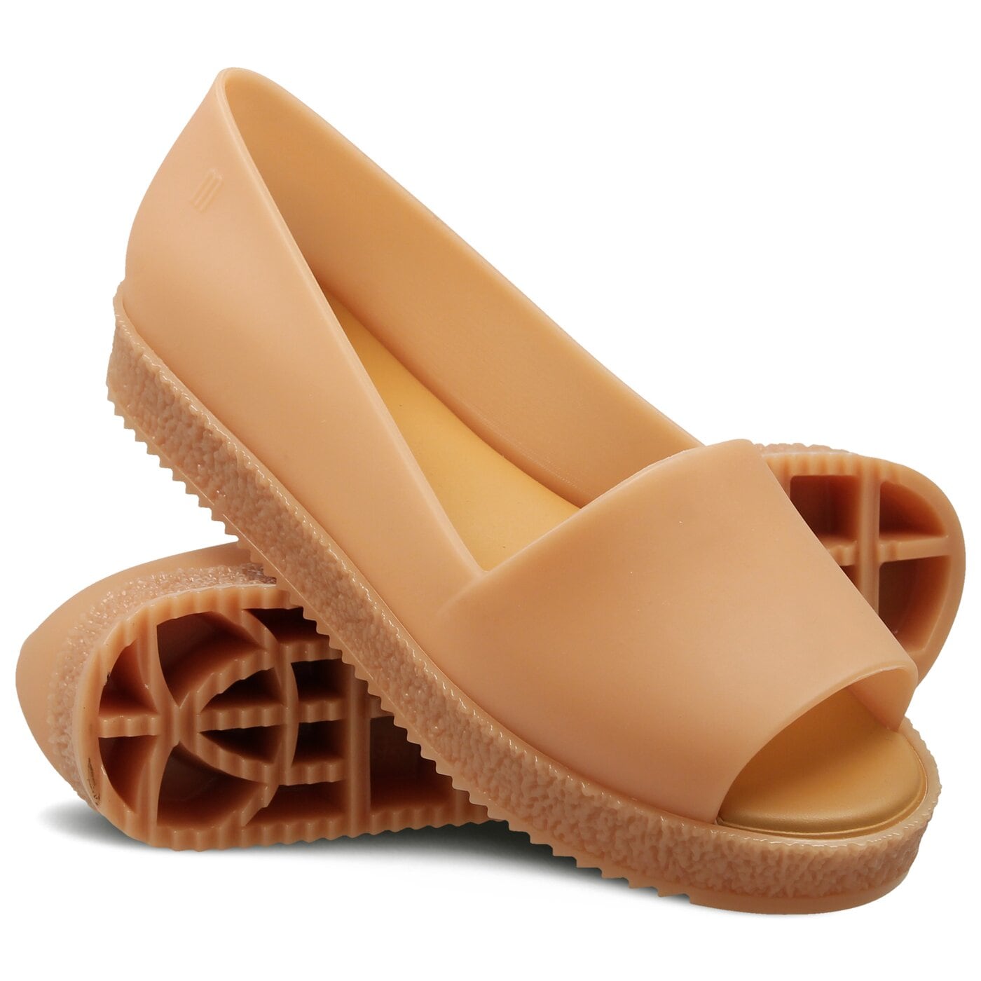 Damskie baleriny (buty) MELISSA PUZZLE AD 3188200915 kolor beżowy