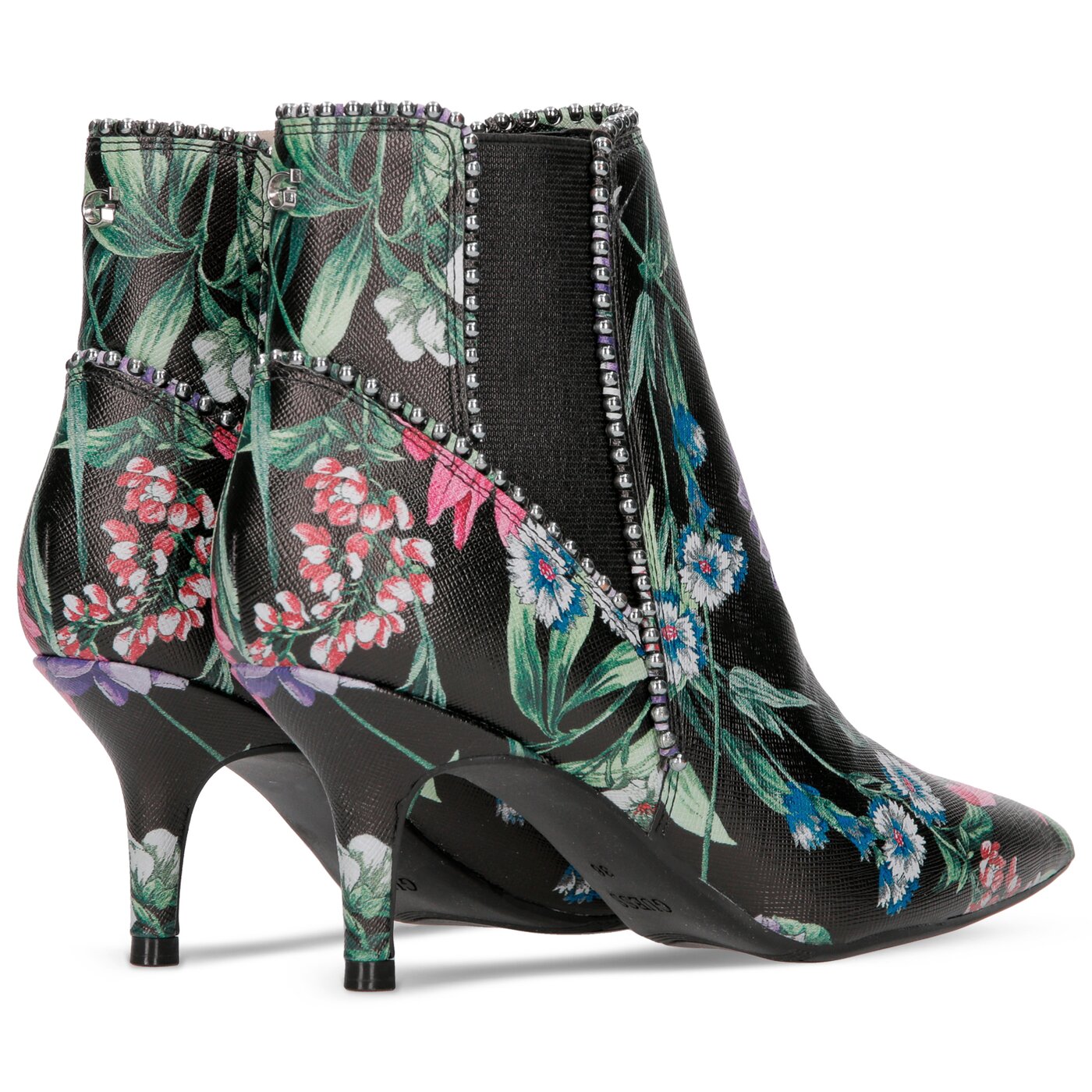 Damskie botki / sztyblety GUESS DAINTY2 flda24fap09multi kolor czarny