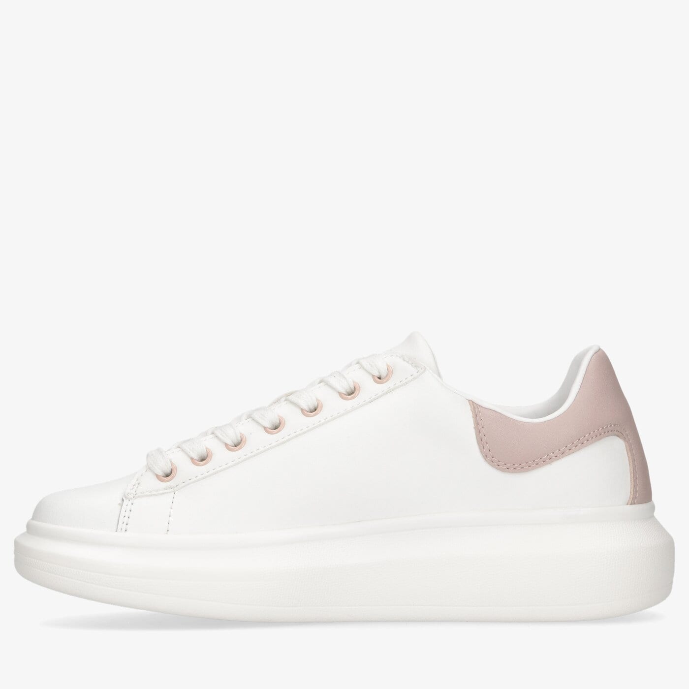 Damskie sneakersy (buty) GUESS SALERNO fl7salele12whipi kolor biały