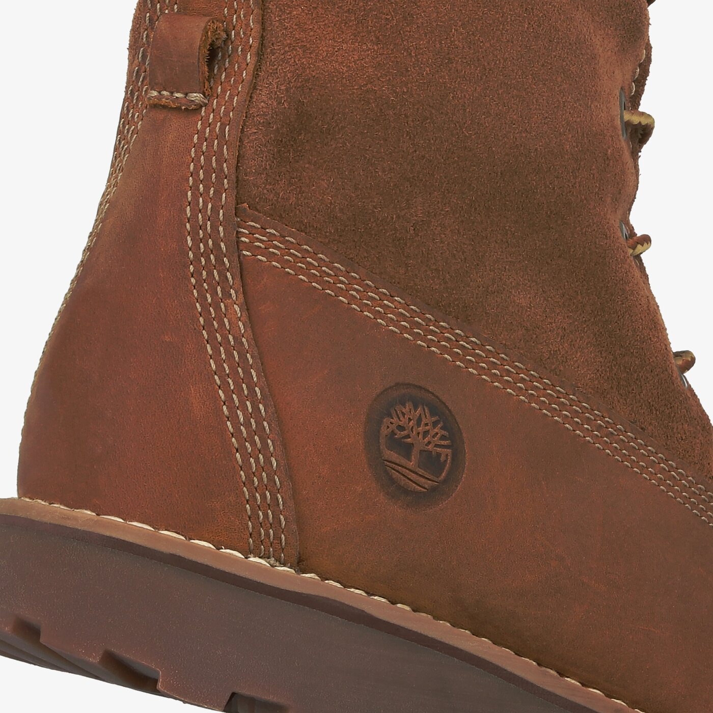 Dziecięce trapery TIMBERLAND SHEARLING 6 INCH BOOT 50919 kolor brązowy