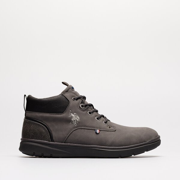 Męskie buty za kostkę U.S. POLO ASSN. YGOR004 ygor004dgr002 kolor szary