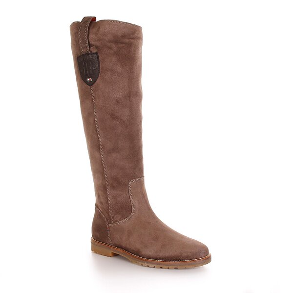 Damskie kozaki TOMMY HILFIGER WERA 15 A  fw56814820050 kolor brązowy