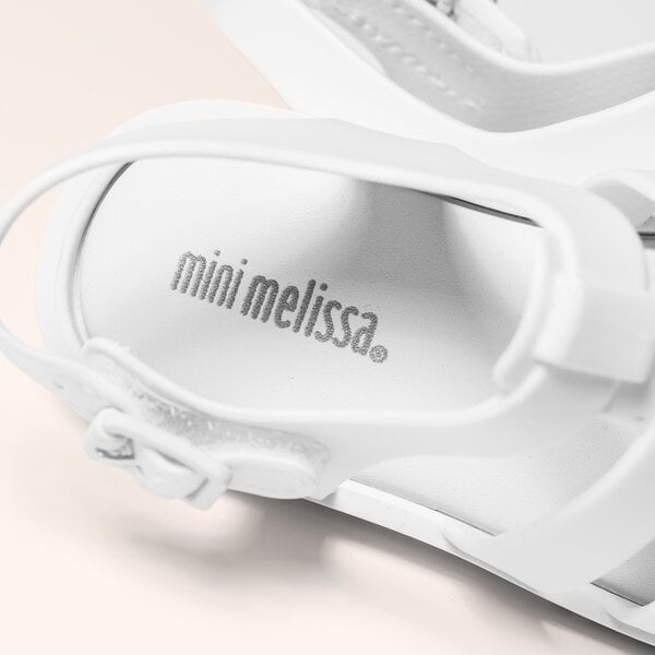 Dziecięce sandały / klapki MELISSA MINI FLOX BB 3167501177 kolor biały