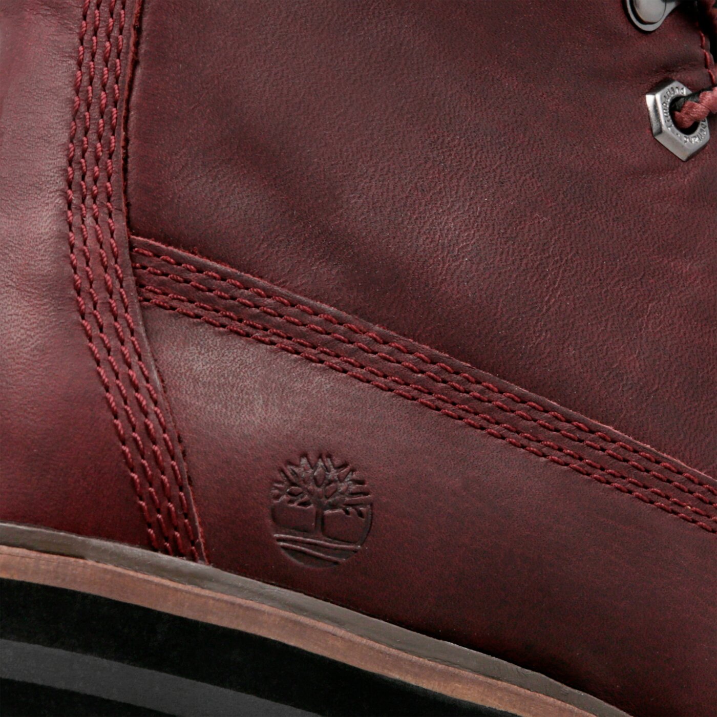 Damskie trapery TIMBERLAND LONDON SQUARE 6IN BOOT a1rcs kolor bordowy