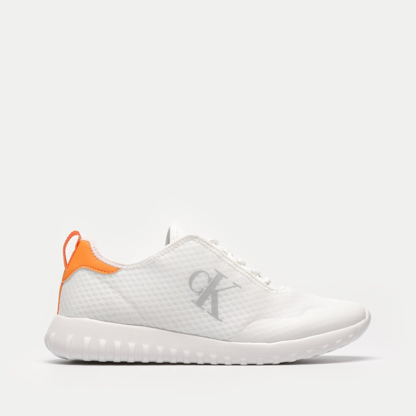 Męskie sneakersy (buty) CALVIN KLEIN SPORTY RUNNER EVA SLIPON MESH ym0ym006270k6 kolor biały