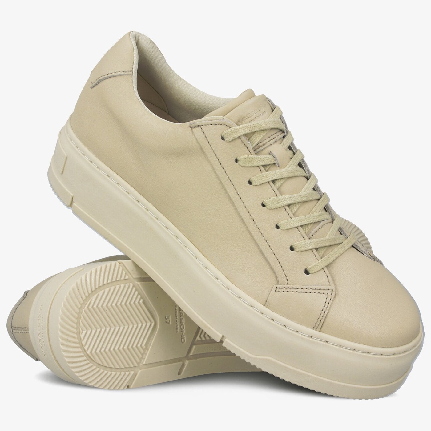 Damskie trampki VAGABOND JUDY 492400105 kolor beżowy