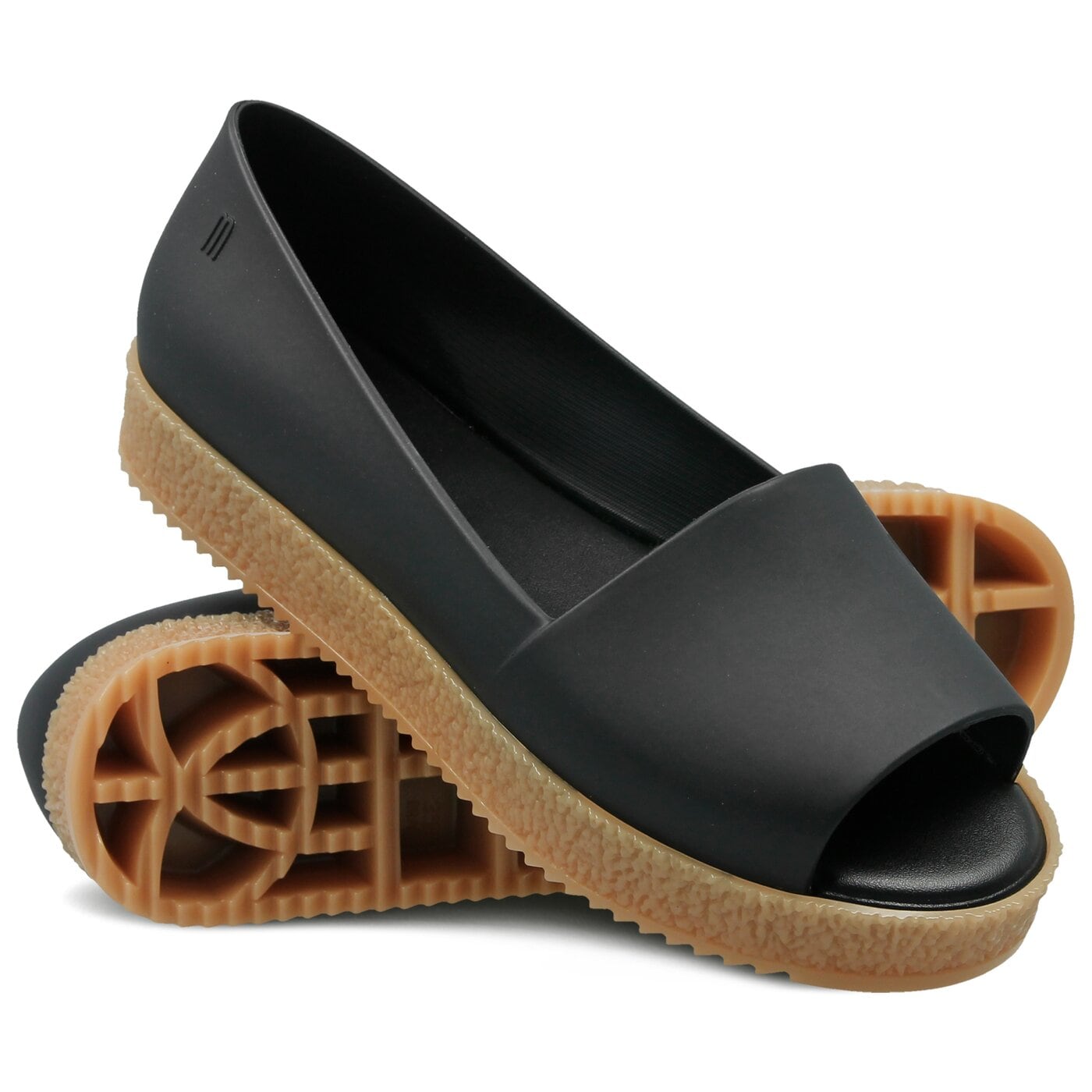 Damskie baleriny (buty) MELISSA PUZZLE AD 3188201003 kolor czarny