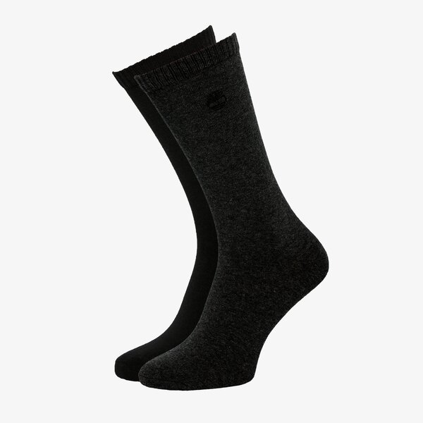 Męskie skarpetki TIMBERLAND SKARPETY 2PP BASIC CREW SOCK tb0a1eqh0101 kolor szary