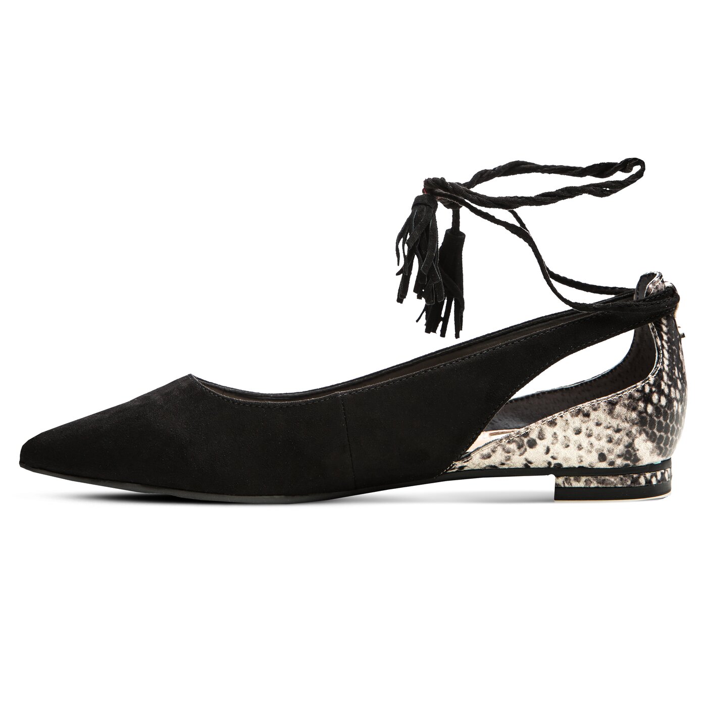 Damskie baleriny (buty) GUESS SEVITA BLACK flsev1esu02black kolor czarny