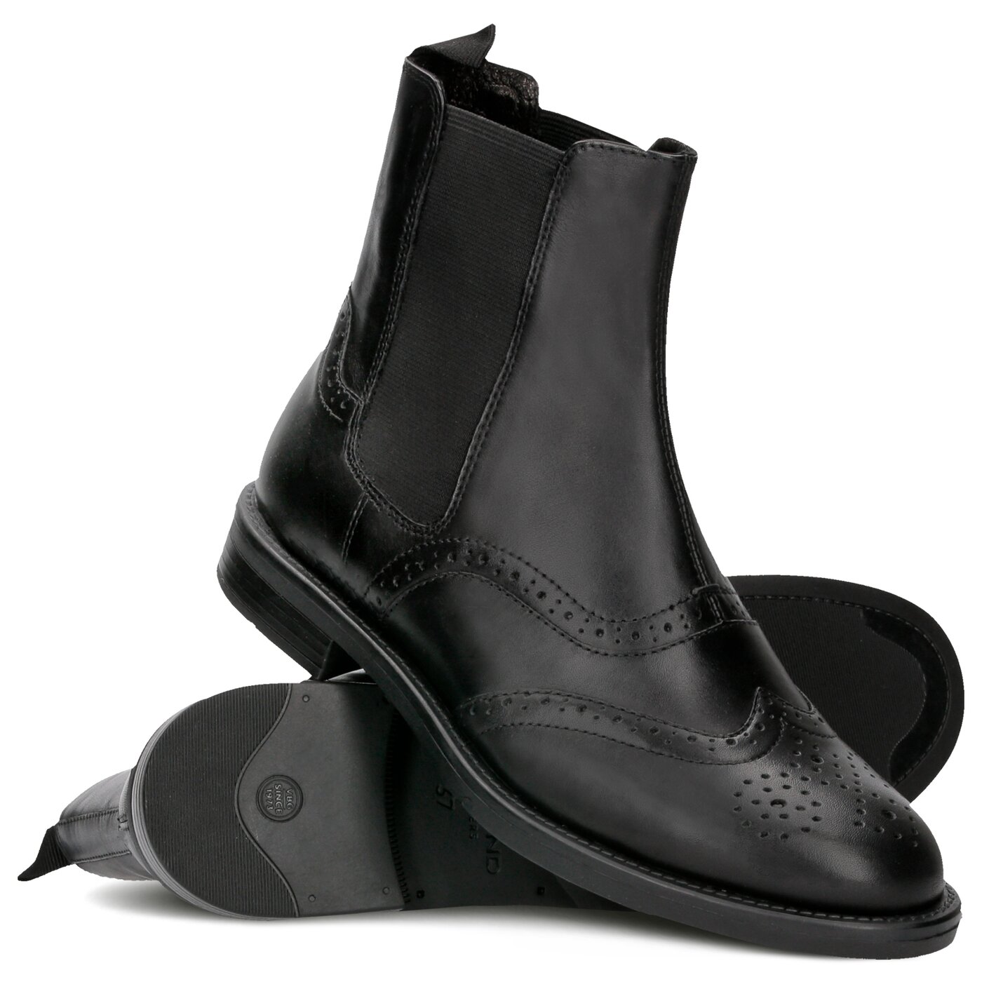 Damskie botki / sztyblety VAGABOND AMINA 420300120 kolor czarny