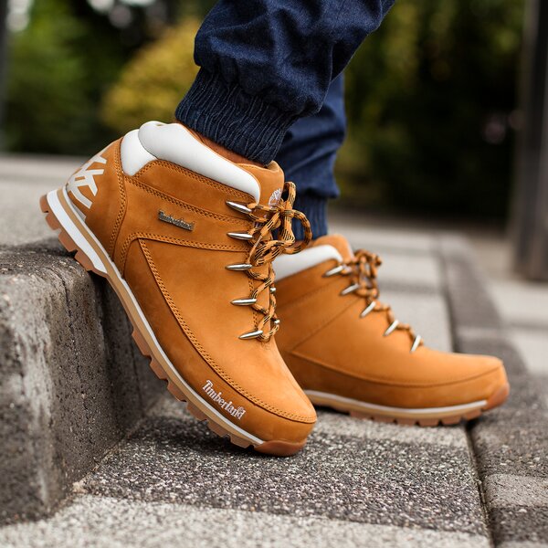 Męskie buty outdoor (trekkingowe) TIMBERLAND EURO SPRINT HIKER  tb06235b2311 kolor brązowy