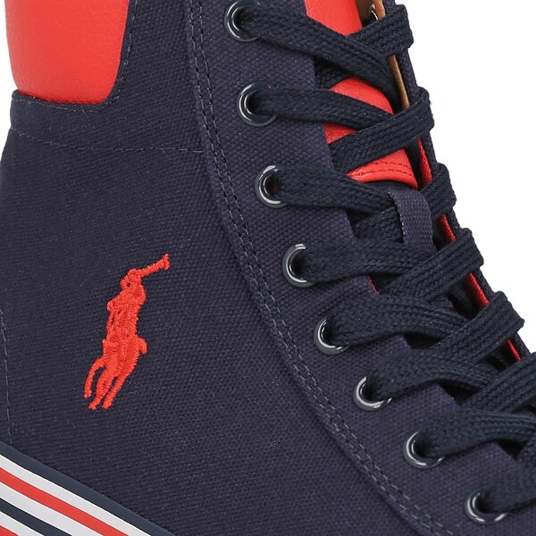 Męskie trampki POLO RL HARVEY MID NE  8161907590gb kolor granatowy