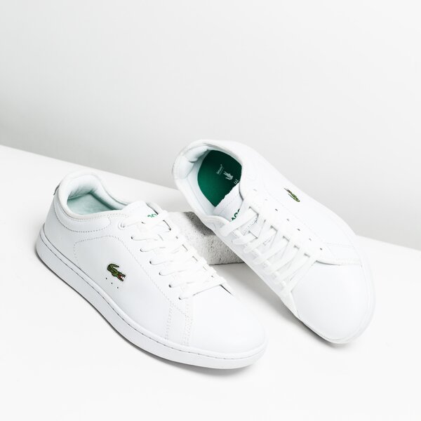 Damskie sneakersy (buty) LACOSTE CARNABY EVO 318 6 736spw001421g kolor biały